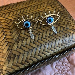 3/$15 Evil eye earrings